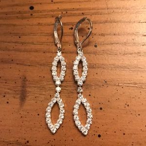 Cache Silver Earrings